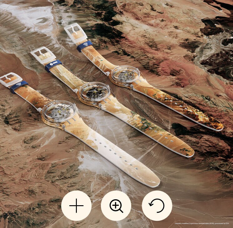 Choose, move, zoom and rotate your design