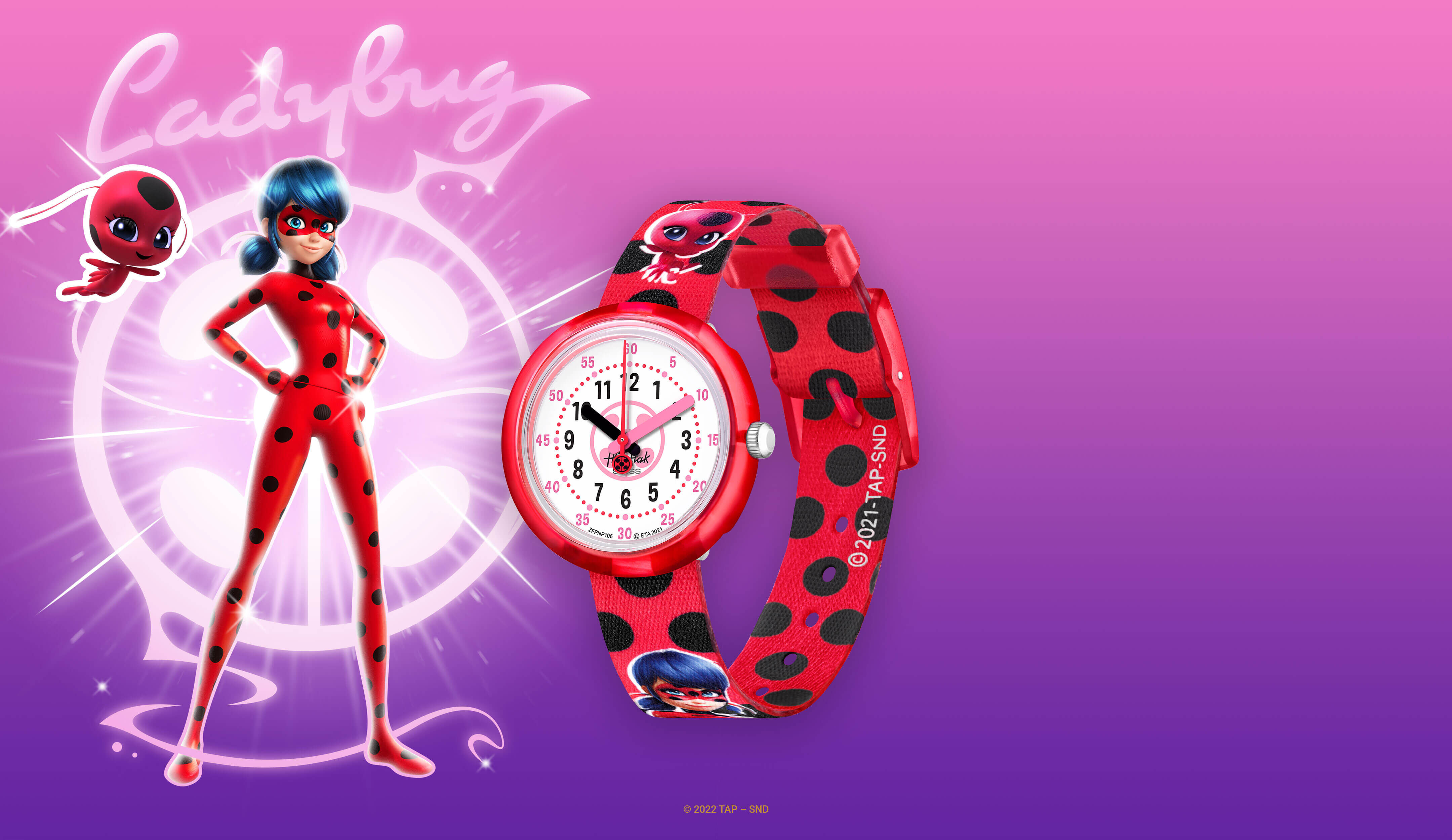 Montre digitale Ladybug Miraculous pour fille dans boite en métal -  Comparer avec